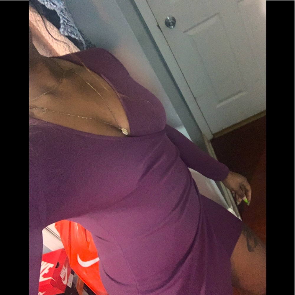 Pretty Little Things Deep Purple Dress